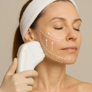 Woman having HI-FU to reduce wrinkles call LA LIPO Westcliff-on-Sea Now!