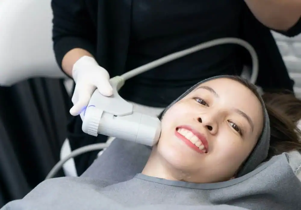 HIFU treatment Westcliff-on-Sea in progress