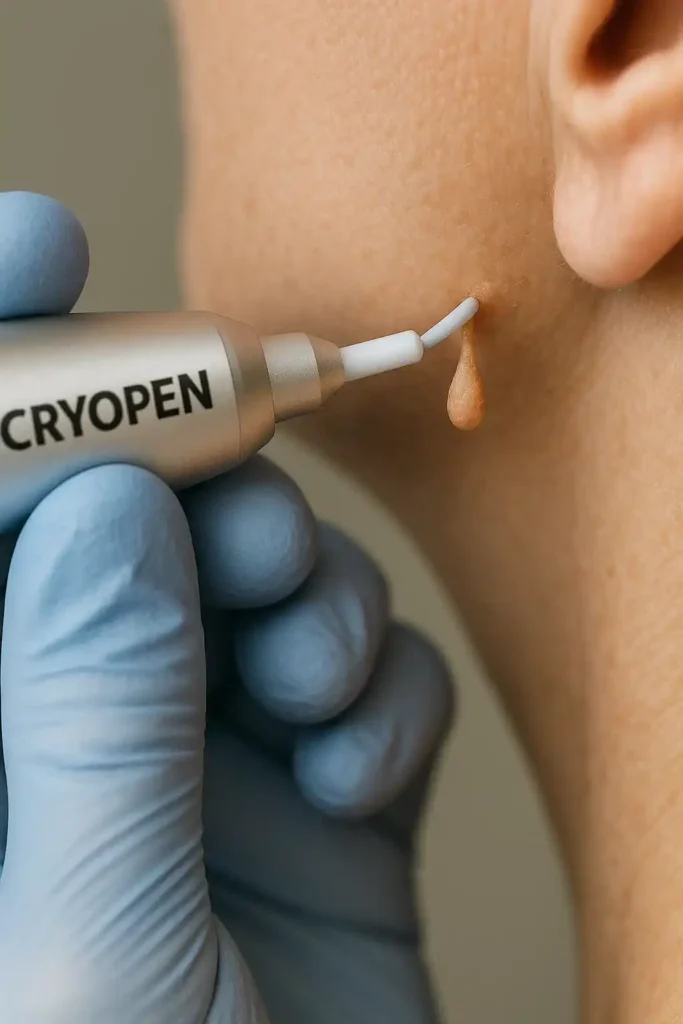 Cryopen for skin tags removal Westcliff-on-Sea speak to our team today!