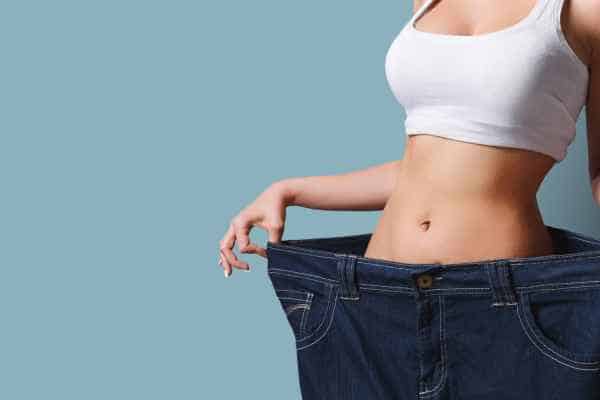 woman after fat reduction treatment Westcliff-on-Sea