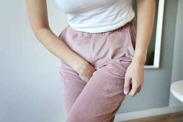 woman struggling with urine incontinence Westcliff-on-Sea
