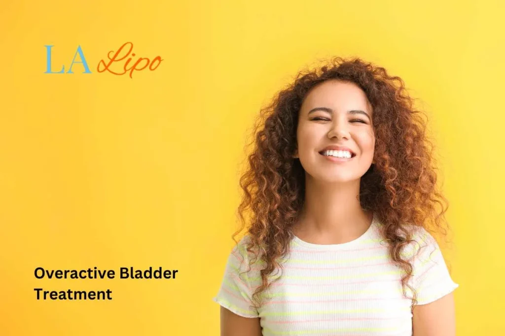 woman smiling about overactive bladder treatment Westcliff-on-Sea solutions