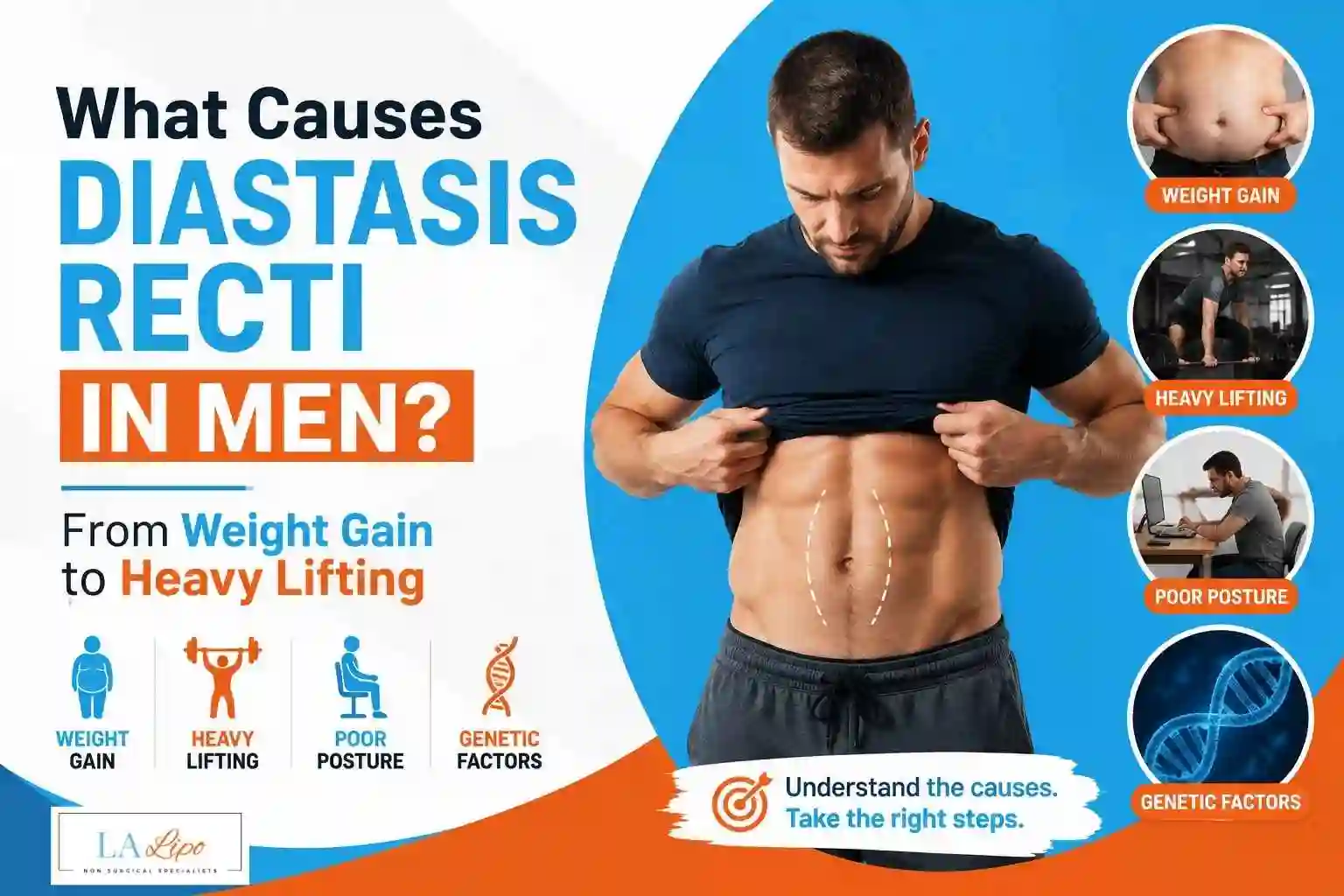 What Causes Diastasis Recti in Men? From Weight Gain to Heavy Lifting Westcliff-on-Sea